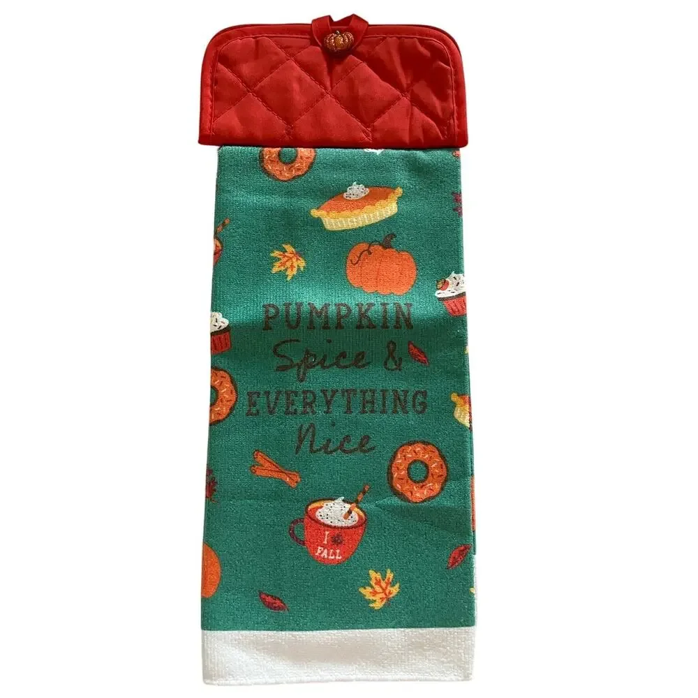 Seasonal Bundle 4 Hanging Towels Handmade Spring Summer Fall Winter